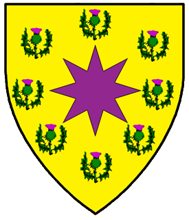 Device or arms for Adriana Barclye of Dunotir