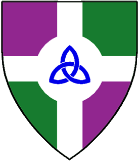 Device or arms for Avelyn de Mowbray