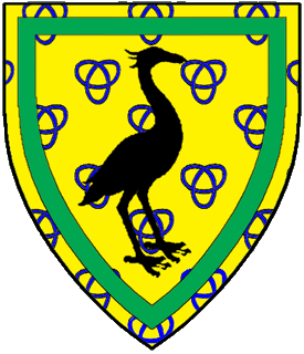 Device or arms for Edmund Halliday