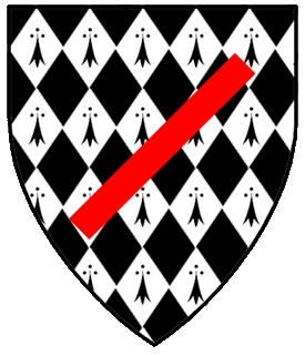 Device or Arms of Edward Zifran of Gendy (the Bastard)