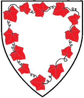 Device or Arms of Elaine Madeline de Parfondeval