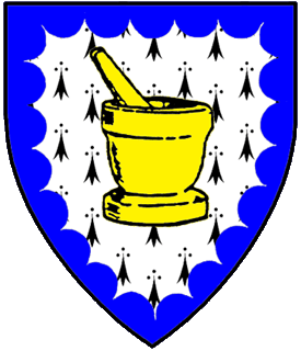 Device or Arms of Elenoré de Brus d
