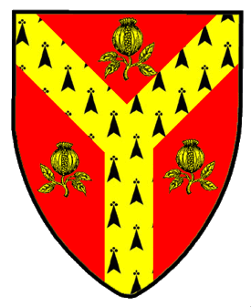 Device or Arms of Elisabeth de Rossignol