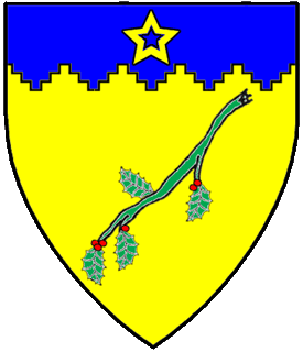 Device or arms for Evelyn atte Holye