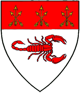 Device or arms for Geoffroi FitzGeorge