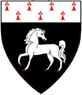 Device or arms for Isabel of Oxeneford