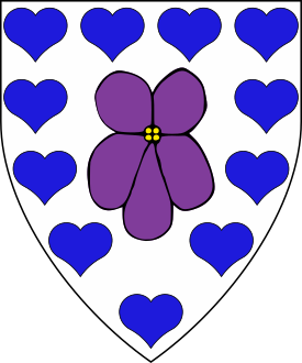Device or arms for Kateryne of Hindscroft