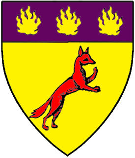 Device or Arms of Katherine Fox