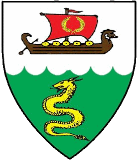 Device or Arms of Krakafjord, Shire of