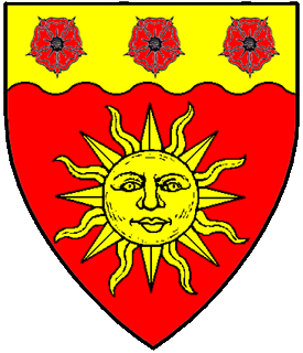 Device or arms for Magdalen MacKenzie
