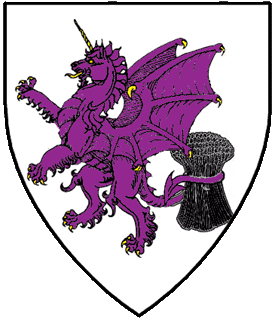Device or arms for Megwyn of Glendwry
