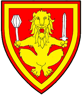 Device or arms for Pagan Lyon McPhee