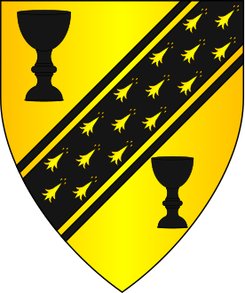 Device or arms for Raymond von dem Löwengrab