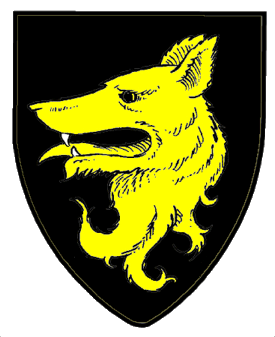 Device or arms for Richard of Ravenwolf
