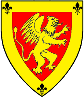 Device or Arms of Vivienne Aurelie de Lyon