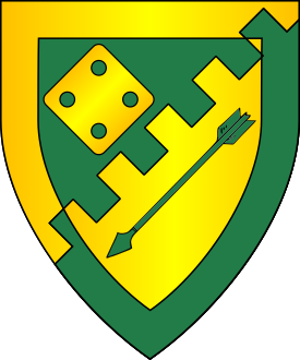 Device or arms for Ælfwynn Spearheafoces dohtor