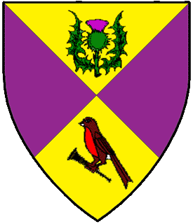 Device or arms for Allysen of Dunrobin