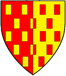 Device or arms for Alys Cordrey the Widow