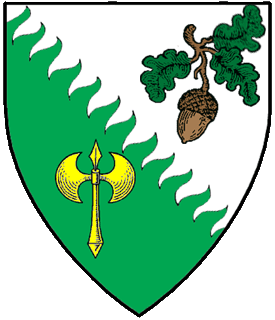 Device or arms for Angharad Ryfedd ferch Gwenllian Dda