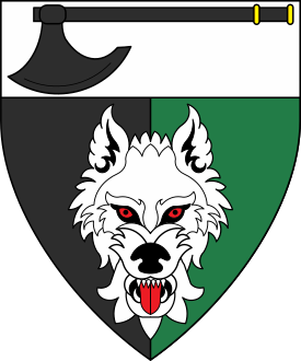 Device or arms for Brynjólfr Hausakljúfr