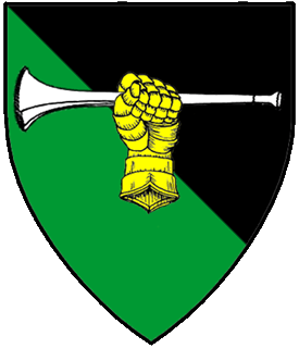 Device or arms for Caradoc ap Robert MacConnechy