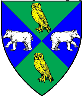 Device or Arms of Coinneach Caimbeul an Boghadair