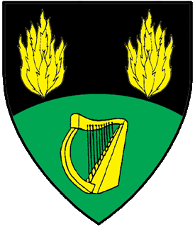 Device or Arms of Conchobar Clarsair