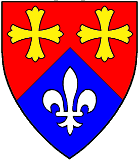 Device or Arms of Cristiana de Huntington