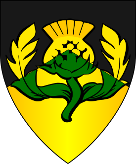 Device or arms for Cyneburh of Hartwood