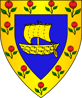 Device or arms for Fredrick de Curragh Mor