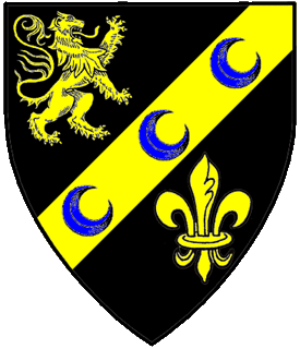 Device or arms for Geneviève de Clairvaux