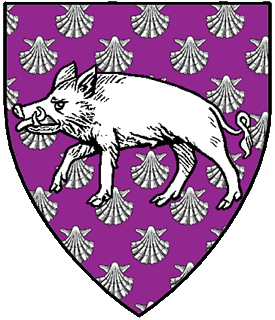 Device or arms for Geoffrey of Speraunce