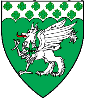 Device or arms for Griffin Ó Fáeláin