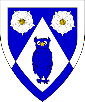 Device or arms for Gwenllian Caredig