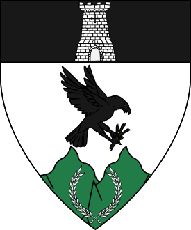 Device or Arms of Hauksgarðr, Shire of