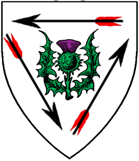Device or arms for Mairghread Murdoch