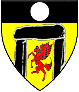 Device or arms for Malcolm Strider of Amesbury