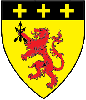 Device or Arms of Marguerite de Moseleia