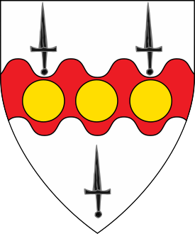 Device or arms for Meuric Whith