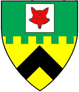 Device or arms for Richard de Hargrave 