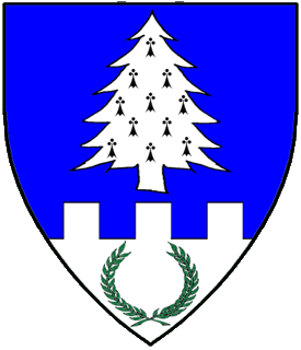 Device or arms for Tymberhavene, Shire of