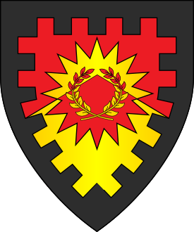 Device or arms for Vulcanfeldt, Barony of