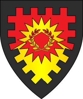 Device or Arms of Vulcanfeldt, Barony of