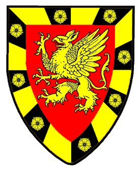 Device or arms for William Percival