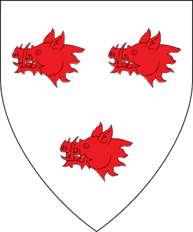 Device or arms for William Swindell