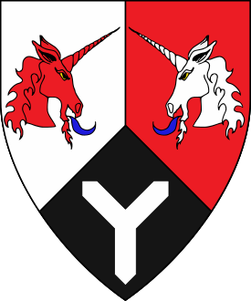 Device or arms for Ysabell de Cunningham